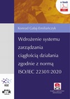 Wdrożenie systemu zarządzania ciągłością działania zgodnie z normą ISO/IEC 22301:2020 (e-book z suplementem elektronicznym)