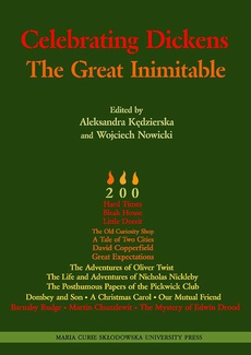 Okładka książki o tytule: Celebrating Dickens. The Great Inimitable