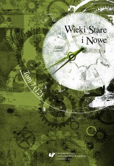 The cover of the book titled: Wieki Stare i Nowe. T. 7 (12)