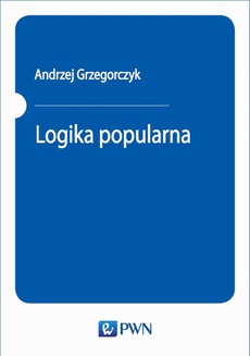 Обложка книги под заглавием:Logika popularna