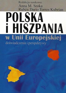 Обложка книги под заглавием:Polska i Hiszpania w Unii Europejskiej