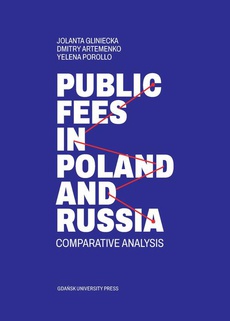 The cover of the book titled: Public fees in Poland and Russia. Comparative analysis