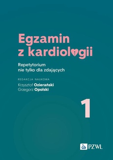 The cover of the book titled: Egzamin z kardiologii 1