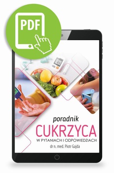 The cover of the book titled: Poradnik Cukrzyca w pytaniach i odpowiedziach