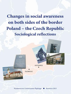 The cover of the book titled: Changes in social awareness on both sides of the border