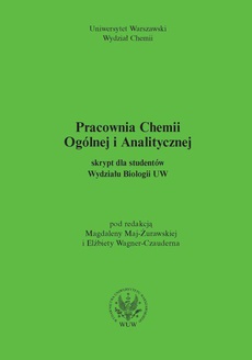 The cover of the book titled: Pracownia chemii ogólnej i analitycznej (2011, wyd. 2)