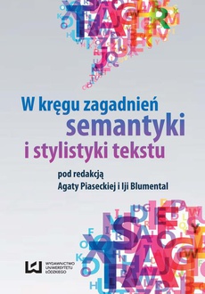 The cover of the book titled: W kręgu zagadnień semantyki i stylistyki tekstu