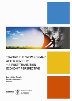 The cover of the book titled: Toward the „new normal” after COVID-19 – a post-transition economy perspective