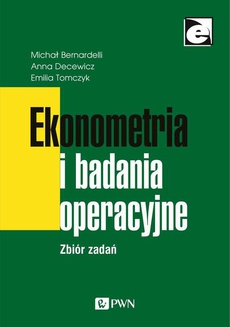 The cover of the book titled: Ekonometria i badania operacyjne