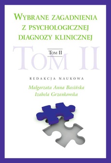 Обложка книги под заглавием:Wybrane zagadnienia z psychologicznej diagnozy klinicznej Tom II