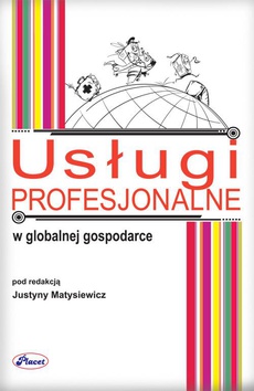 The cover of the book titled: Usługi profesjonalne w globalnej gospodarce