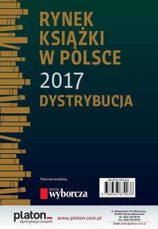 Обложка книги под заглавием:Rynek książki w Polsce 2017. Dystrybucja