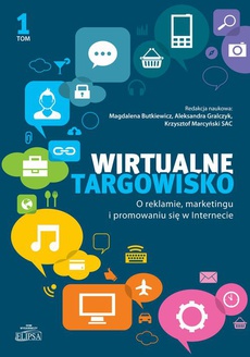 The cover of the book titled: Wirtualne targowisko