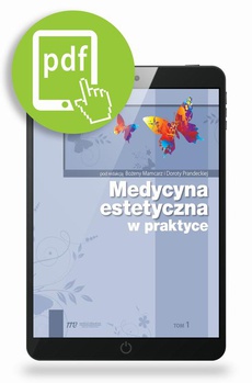 The cover of the book titled: Medycyna estetyczna w praktyce. TOM 1
