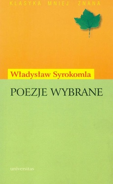 Okładka książki o tytule: Poezje wybrane (Władysław Syrokomla)
