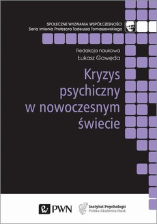 The cover of the book titled: Kryzys psychiczny w nowoczesnym świecie