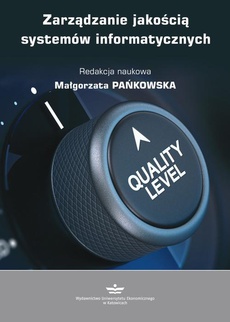 Okładka książki o tytule: Zarządzanie jakością systemów informatycznych