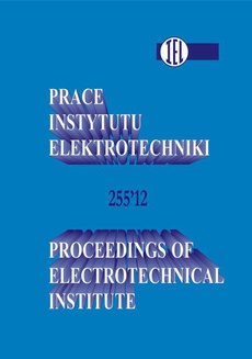 The cover of the book titled: Prace Instytutu Elektrotechniki, zeszyt 255
