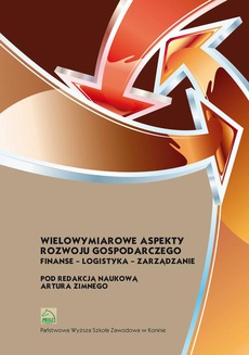 Обложка книги под заглавием:Wielowymiarowe aspekty rozwoju gospodarczego. Finanse – logistyka – zarządzanie