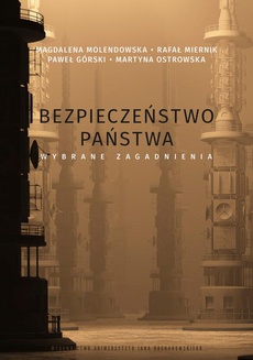 The cover of the book titled: Bezpieczeństwo państwa – wybrane zagadnienia