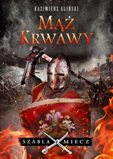 The cover of the book titled: Mąż krwawy