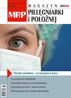 The cover of the book titled: Magazyn Pielęgniarki i Położnej, nr 1 i 2 (2013)