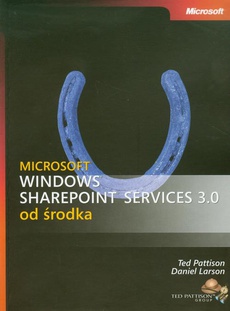 The cover of the book titled: Microsoft Windows SharePoint Services 3.0 od środka