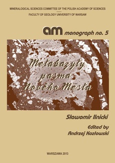 Okładka książki o tytule: Metabazyty pasma Nového Města