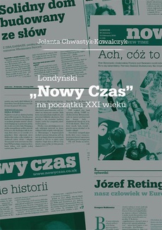 Обкладинка книги з назвою:Londyński „Nowy Czas” na początku XXI wieku