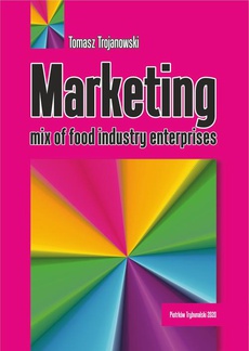 The cover of the book titled: Marketing mix of food industry enterprises.