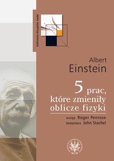 The cover of the book titled: 5 prac, które zmieniły oblicze fizyki
