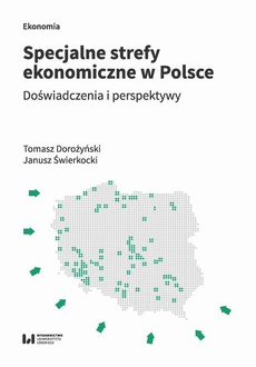 Обложка книги под заглавием:Specjalne strefy ekonomiczne w Polsce