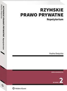 The cover of the book titled: Rzymskie prawo prywatne. Repetytorium