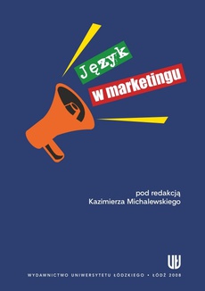 Обложка книги под заглавием:Język w marketingu