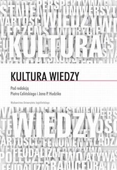 The cover of the book titled: Kultura wiedzy