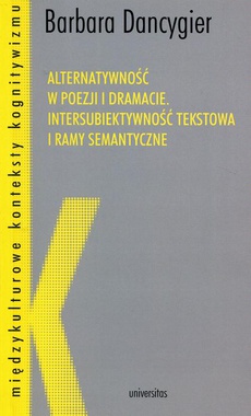 The cover of the book titled: Alternatywność w poezji i dramacie