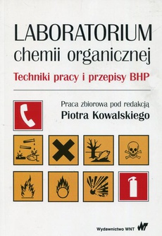 The cover of the book titled: Laboratorium chemii organicznej