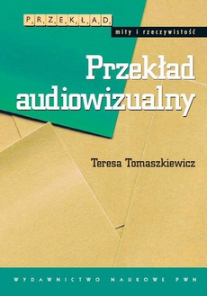 Обложка книги под заглавием:Przekład audiowizualny