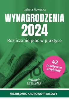 The cover of the book titled: Wynagrodzenia 2024