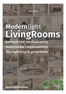 Обложка книги под заглавием:Modern Livingrooms light