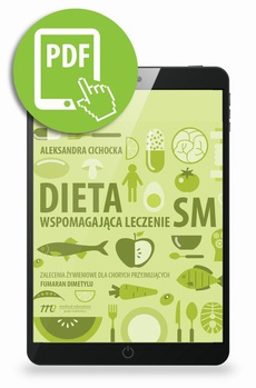 The cover of the book titled: Dieta wspomagająca leczenie SM