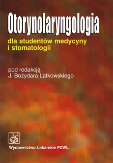 Обложка книги под заглавием:Otorynolaryngologia dla studentów medycyny i stomatologii