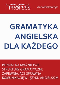 Обложка книги под заглавием:Gramatyka Angielska Dla Każdego