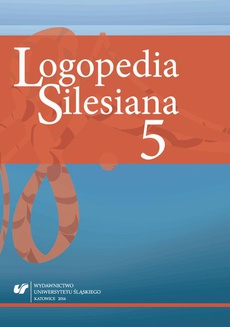 Okładka książki o tytule: „Logopedia Silesiana” 2016. T. 5