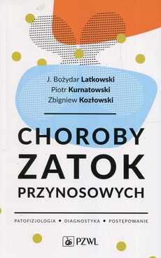 The cover of the book titled: Choroby zatok przynosowych