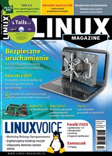 The cover of the book titled: Linux Magazine 2/2018 (168)