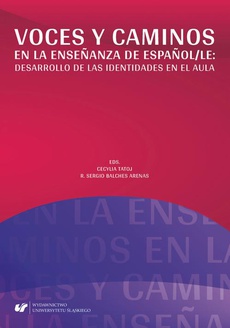 The cover of the book titled: Voces y caminos en la enseñanza de español/LE: desarrollo de las identidades en el aula