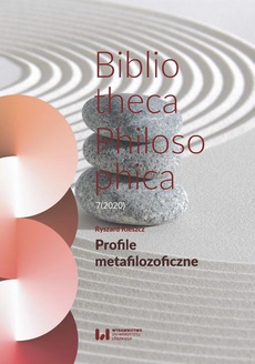The cover of the book titled: Profile metafilozoficzne