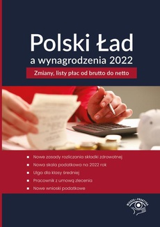 The cover of the book titled: Polski Ład a wynagrodzenia 2022