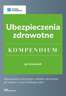 The cover of the book titled: Ubezpieczenia zdrowotne - Kompendium 2022
